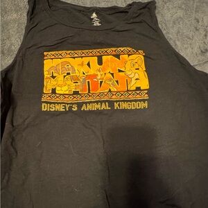 Disney Black Graphic Tank Top